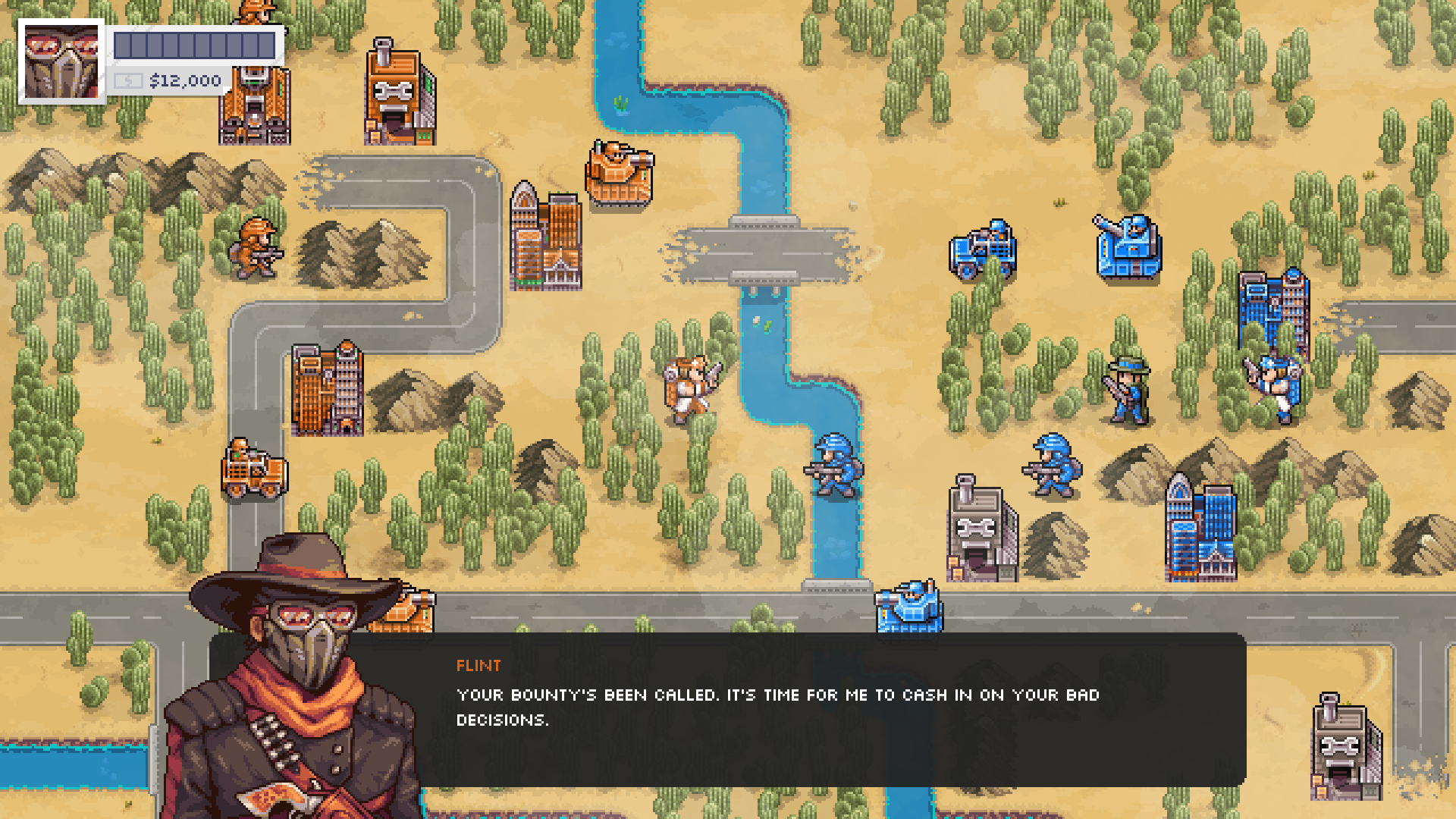 An EMP Battle Power is fired